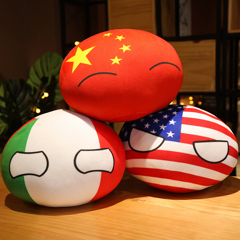 Board Game Yokohama - Hot 10/30/50cm Polandball Country Ball Toy