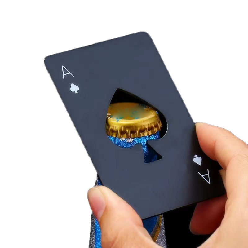 Board Game Hotel - Beer Bottle Opener Poker A Card