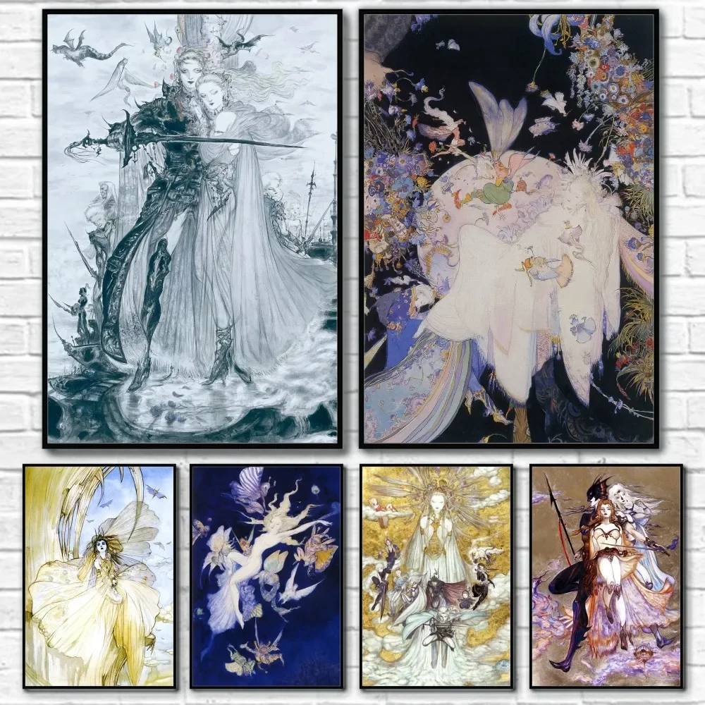 Board Game Yokohama - Yoshitaka Amano Final Fantasy Game Luxury