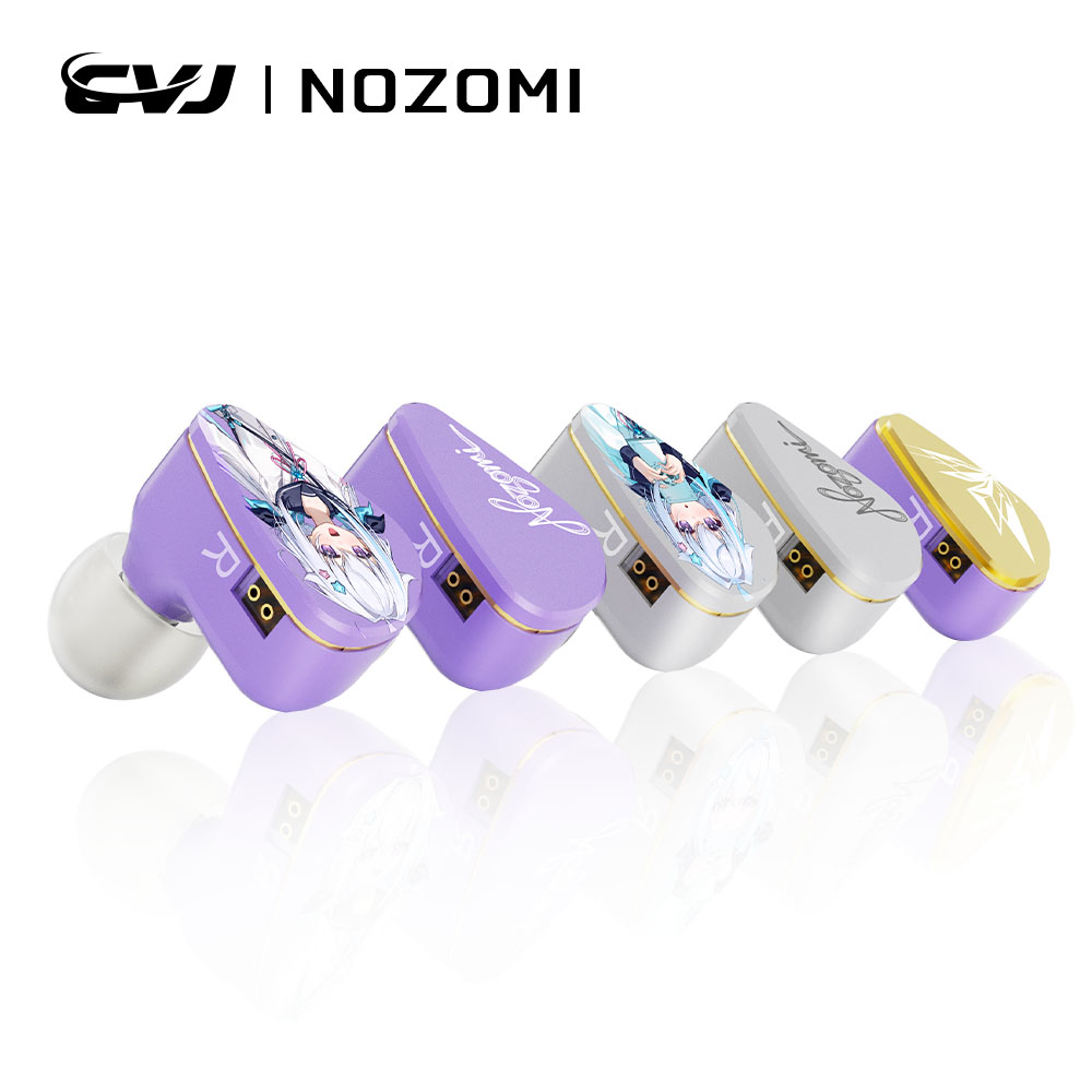 Board Game Video Games - CVJ NOZOMI In-Ear Earphones 2DD+1PD New