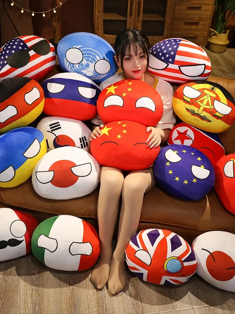 Board Game Yokohama - Country Ball Toys Plush Polandball Hand