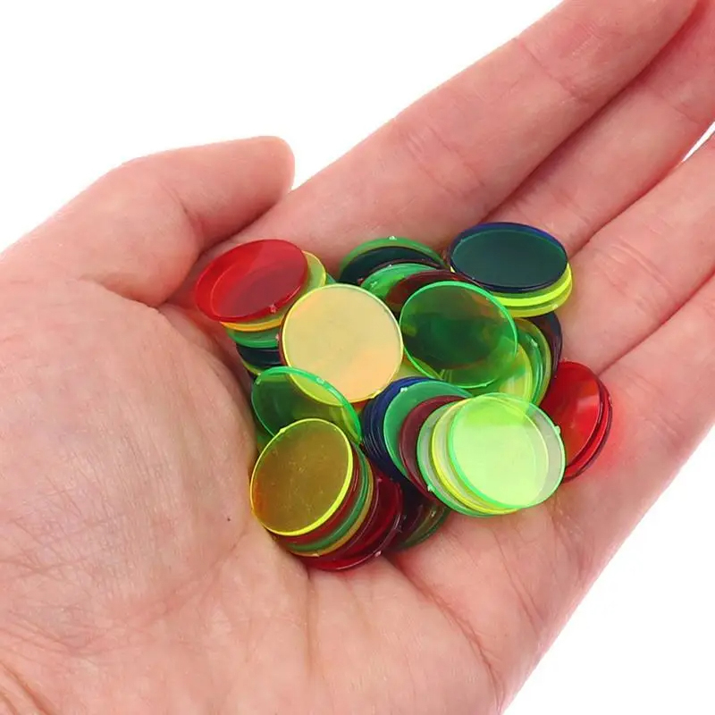 50/100/200pcs 19mm Plastic Chi - đánh giá và giá Board Game Verdant