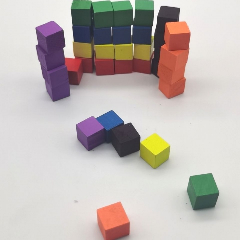 100Pcs/lots 10mm Wood Cubes Co - đánh giá và giá Board Game Verdant