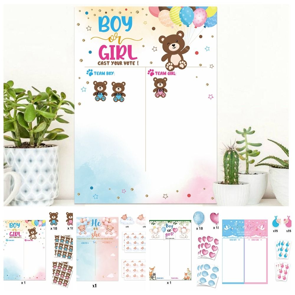 With Stickers Gender Revealed  - đánh giá và giá Board Game Impostor