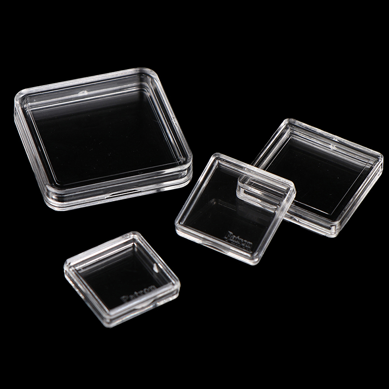 10PCS Square Clear Plastic Pro - đánh giá và giá Board Game Verdant